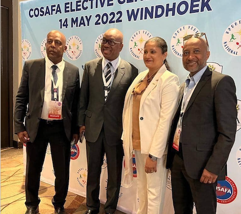 image Saïd Ali Saïd Athoumane, élu vice-président de la COSAFA